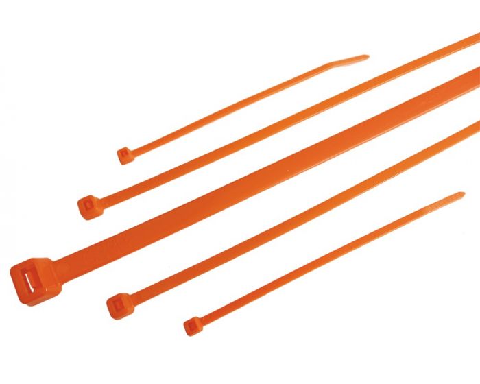 Attache-câbles-2,5-mm-140-mm-Orange-100p.-Poche